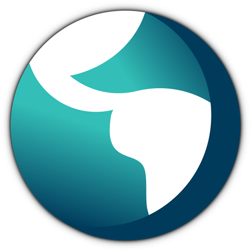 Blue Marble Logo - Circle (500x500)