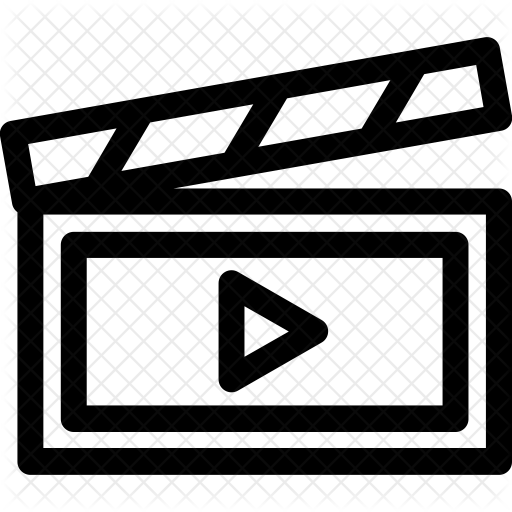 Clapperboard Icon - Iso 9000 (512x512)