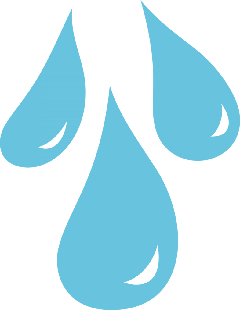 Raindrops Cutie Mark By Silvervectors - Clip Art Rain Drops (900x1165)