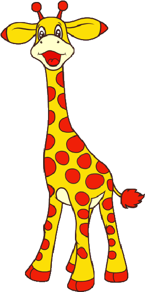 Giraffe Cartoon Animal Images - Clip Art (600x600)