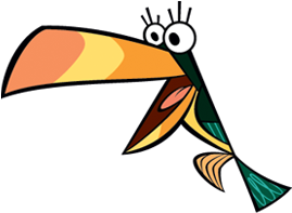 Guadalupe &quot - Lupe&quot - Toucan - My Gym Partner's A Monkey Lupe (293x462)