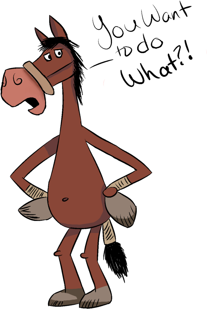 Minecraftkitkat Cartoon Pony {digital Challenge} By - Pony (1024x1365)