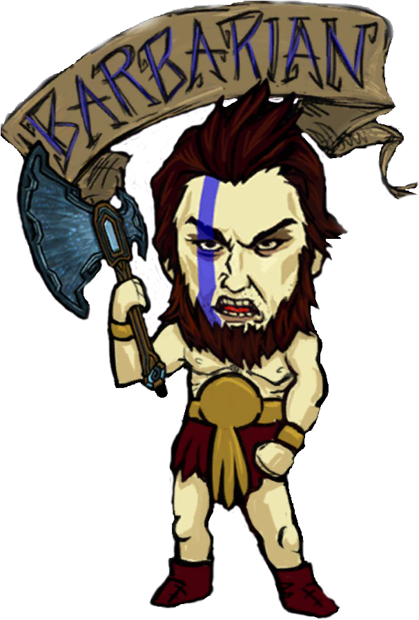 Barbarian - Cartoon (615x917)