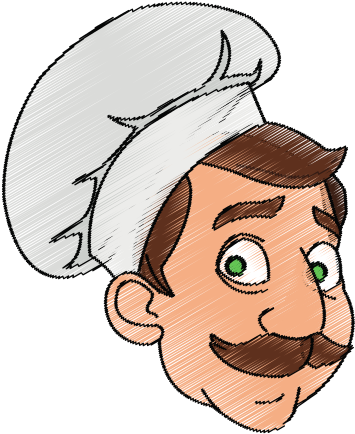 Male Chef Cartoon Design - Cartoon (550x550)