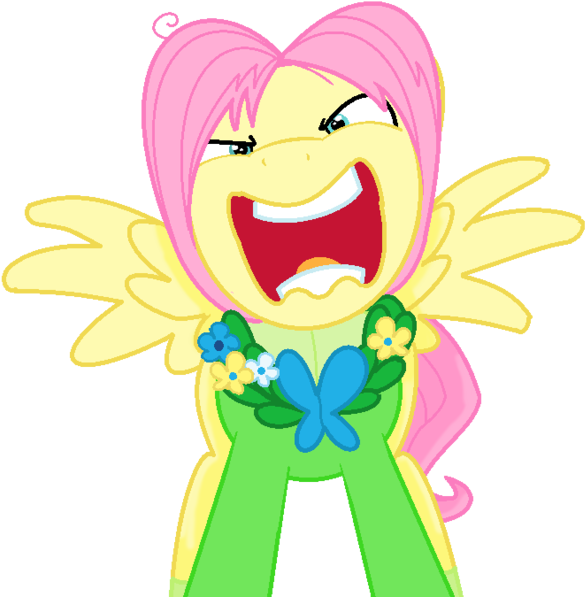 Itoruna The Platypus, Butterscotch, Flutterrage, Fluttershy, - My Little Pony (614x600)