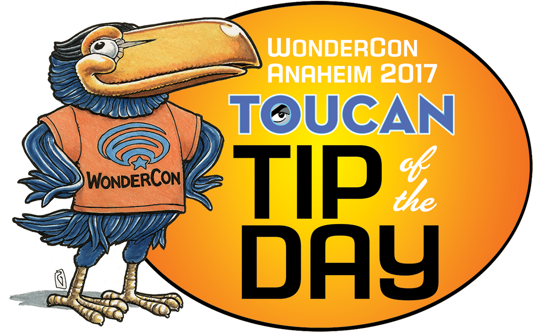Wondercon Anaheim Toucan Tip Of The Day - San Diego Comic-con (1093x740)