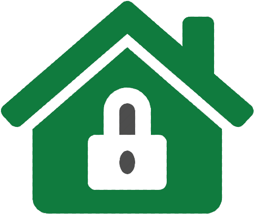 Home Security Alarm Icons - Lock House Monitoring System (559x474)