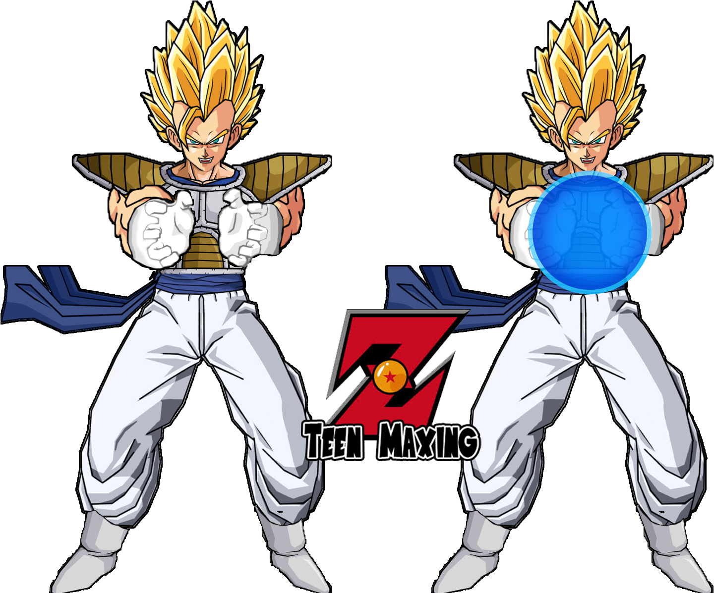 Gogeta Armor - Dragon Ball Z Ball (1544x1196)