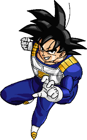 Goku Pixel Art By Thekrillmaster - Dragon Ball Z Goku (293x473)