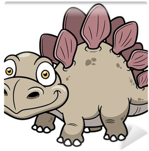 Vector Illustration Of Cartoon Dinosaur Wall Mural - Illustration (400x400)