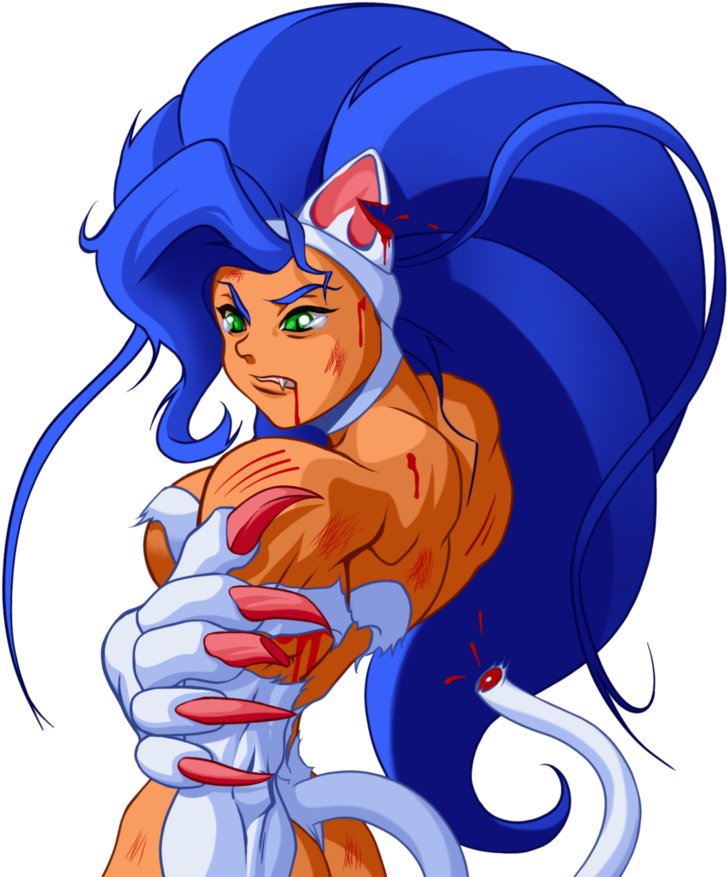 Felicia Versus Screen Hd By Zabzarock - Felicia Darkstalkers X Reader (881x906)