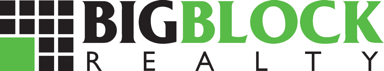 100% Commission Real Estate - Big Block Realty Logo (1271x237)