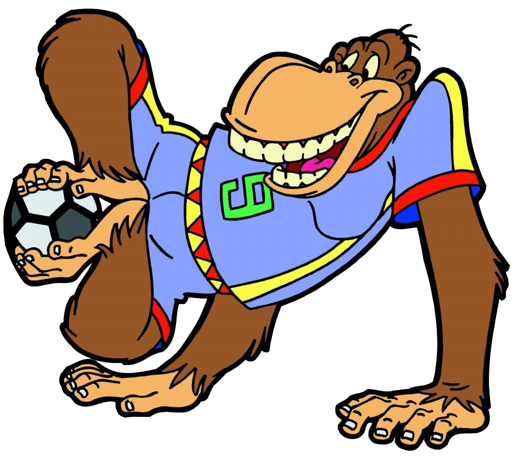 Gorilla Orangutan Cartoon Clip Art - Gorilla Orangutan Cartoon Clip Art (1024x924)