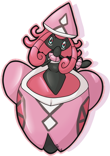 Tapu Lele The Land Spirit By Haunted-attic - Pokémon Sun And Moon (488x550)