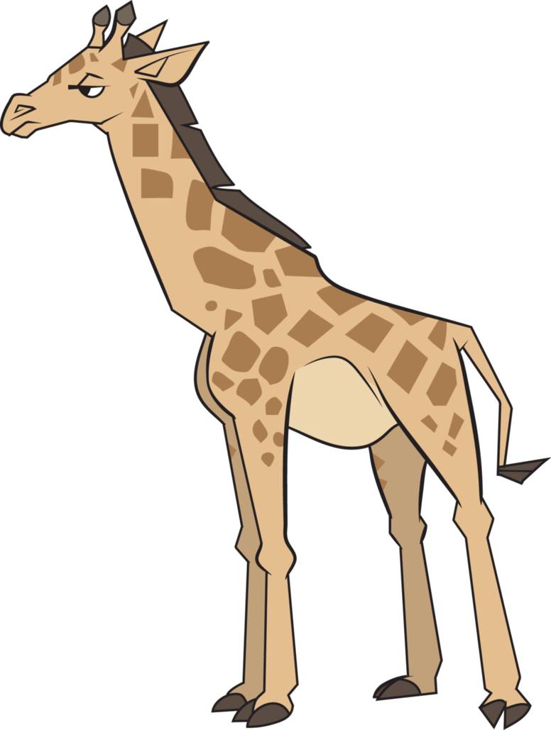 Td Giraffe By Mf99k - Total Drama Animals Png (776x1029)