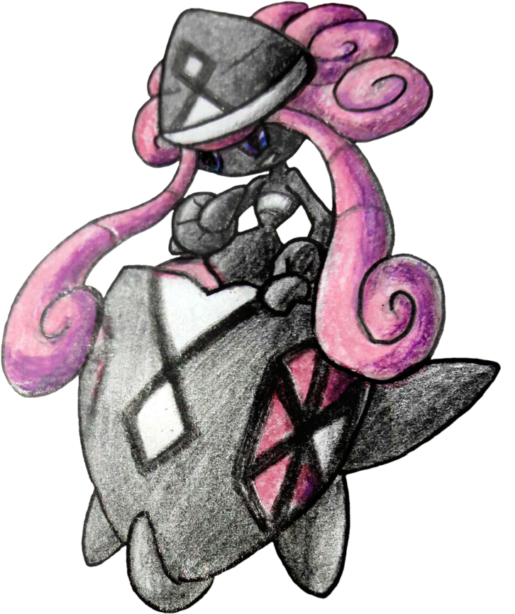 Shiny Tapu Lele By Crystalitar - Shiny Tapu Lele Fanart (820x975)