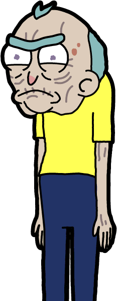 Geriatric Morty - Ancient Morty (300x650)
