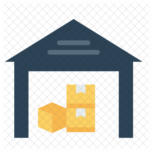 Delivery, Transport, Warehouse, Godown, Storage, Storehouse - House (512x512)