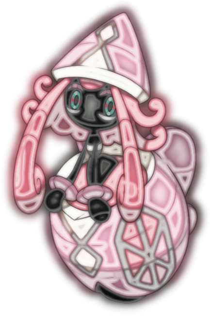 Neon Tapu Lele By Soleviatis - Cartoon (445x700)