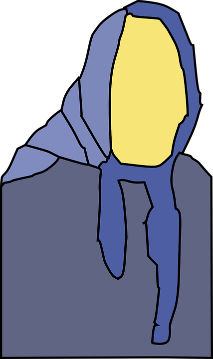 Old Clipart Orang Tua - Woman (427x720)