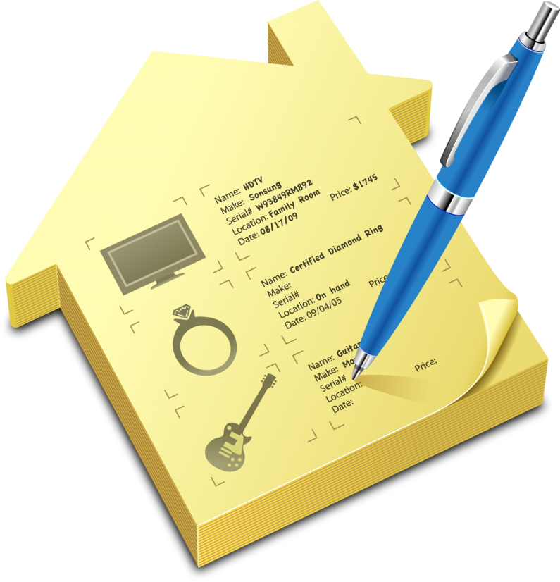 Home Inventory Icon Large - Software (795x826)