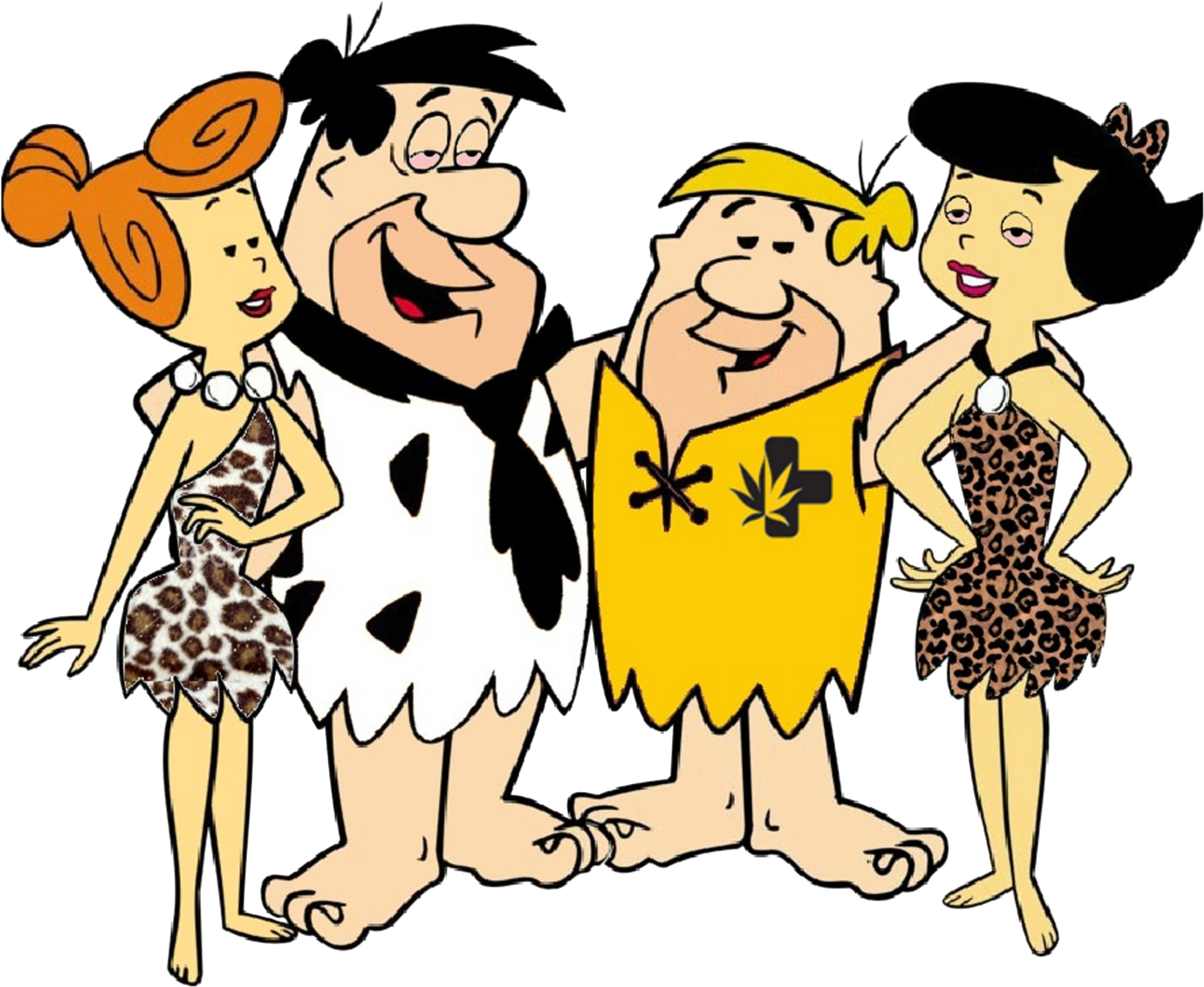 Wilma On Flintstones Animal Print (3000x2434)