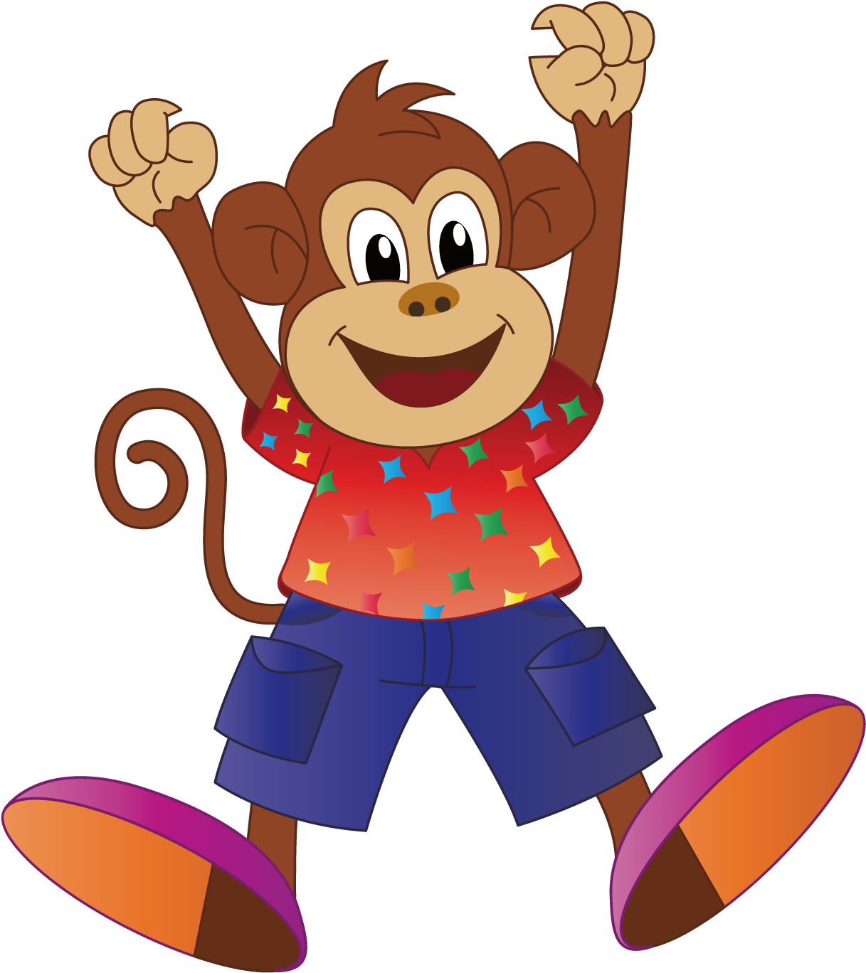 Orangutan Monkey Cartoon - Orangutan Monkey Cartoon (1500x1501)