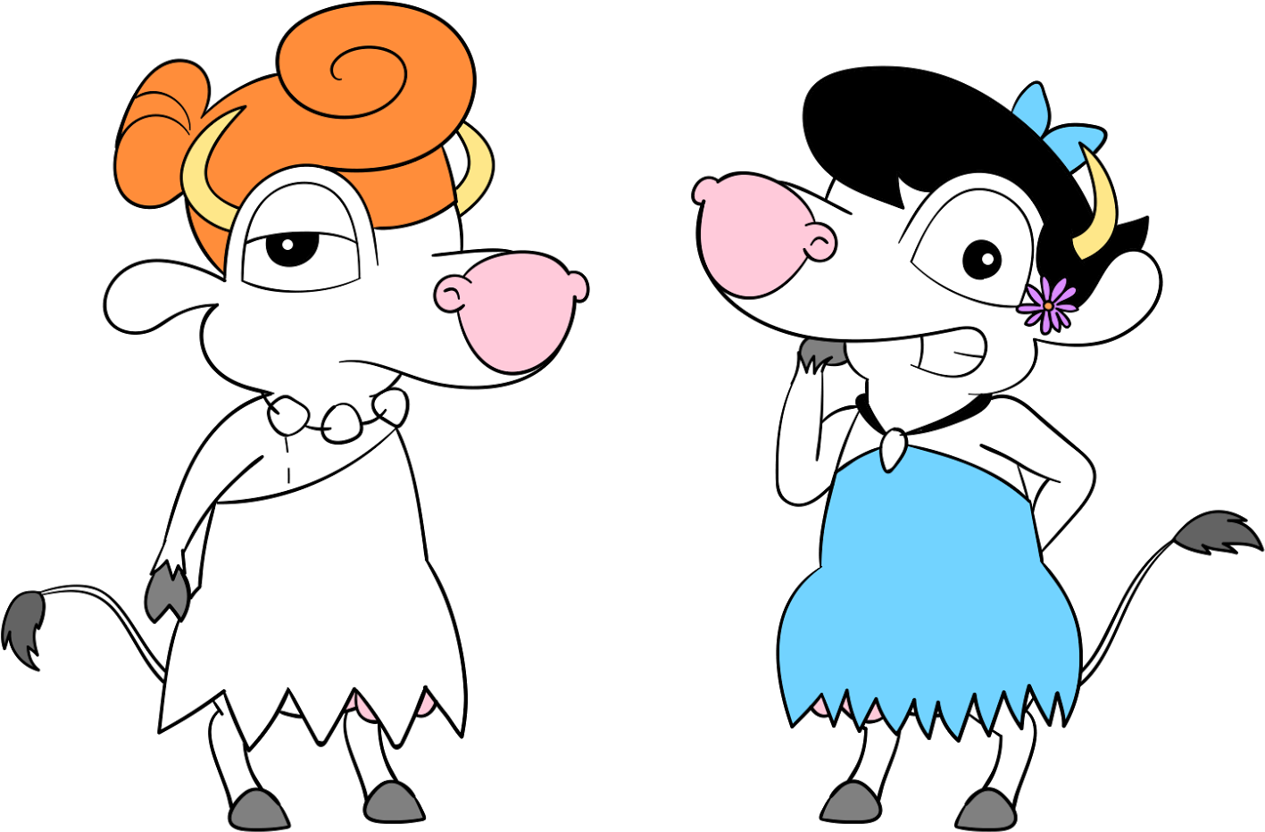 Cowsplay - The Flintstones - Cartoon (1600x1123)