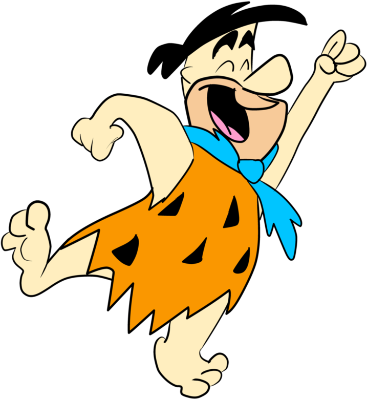 A Flintstone By Waggonercartoons - Fred Flintstone Png (752x1063)