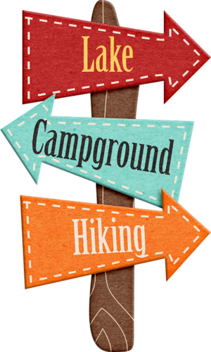 Jds Sf-co Signpost - Camping Scrapbooking Clipart (300x500)
