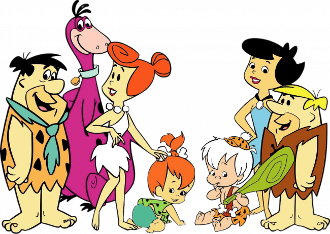 The Flintstones Clipart - The Flintstones Clipart (650x462)