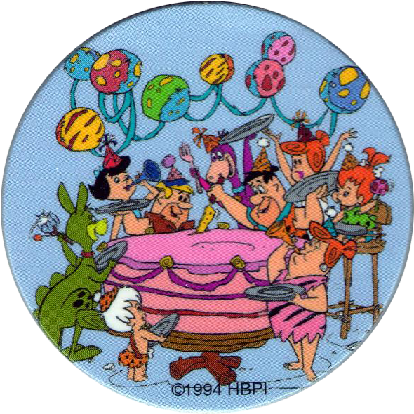 Hanna Barbera > Flintstones 19 Flintstones Giant Birthday - Cartoon (600x600)