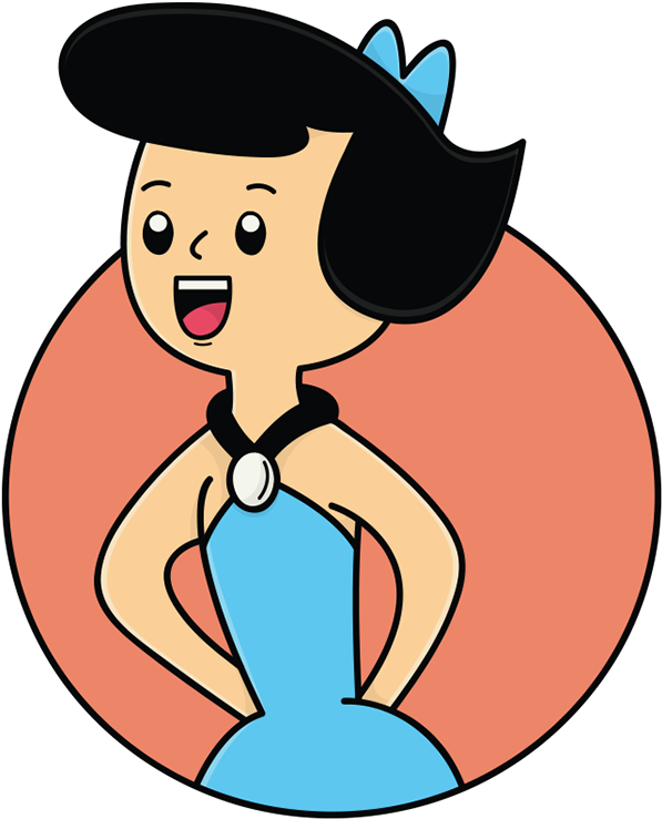The Flintstones - Cartoon - (1400x867) Png Clipart Download