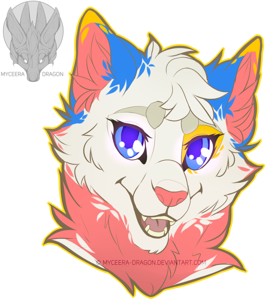 Free Art Raffle Headshot 2 By Cineera - Cartoon (1024x1024)