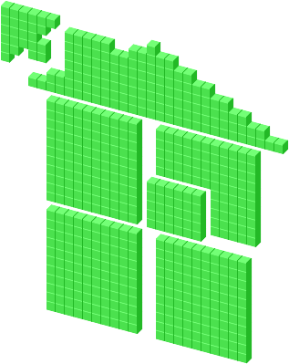 View Cursor On T-shirt - House (330x418)