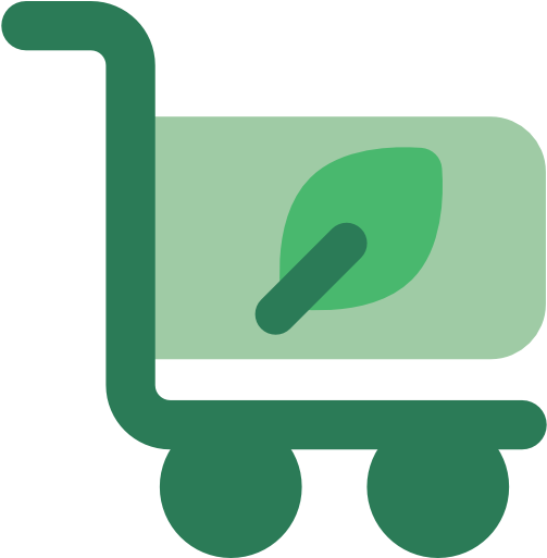 Shopping Cart Free Icon - Environment Flat Icon Png (512x512)