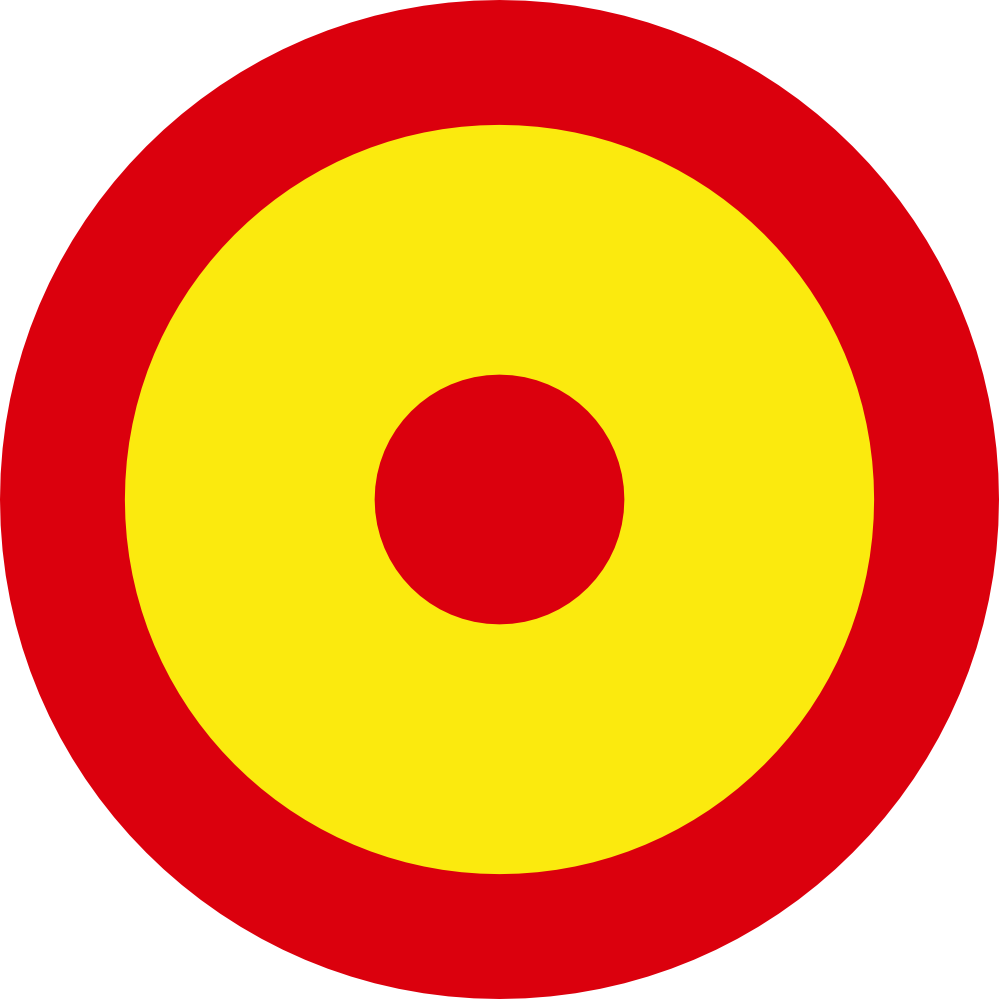 Roundel Of The Spanish Air Force 999px 39 - Escarapela España Png (999x999)