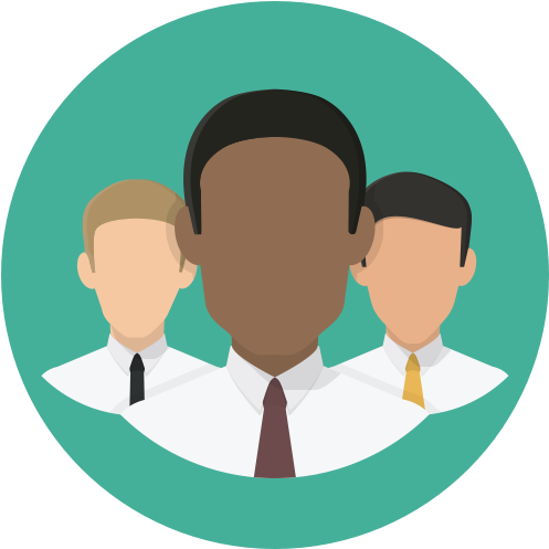 Team Flat Icon Png (512x512)