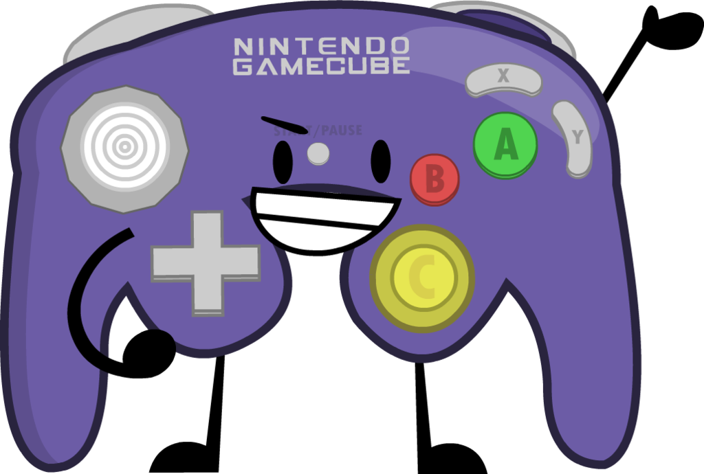 Gc Controller Pose By Arrowartist - Gamecube Controller (1024x690)