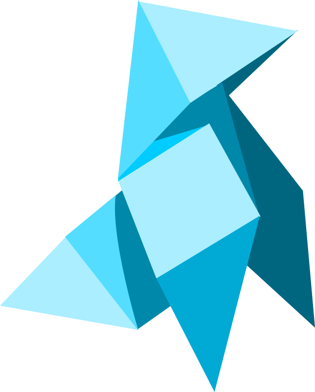 Birdie Clipart Free For Download - Origami Pixabay (644x800)