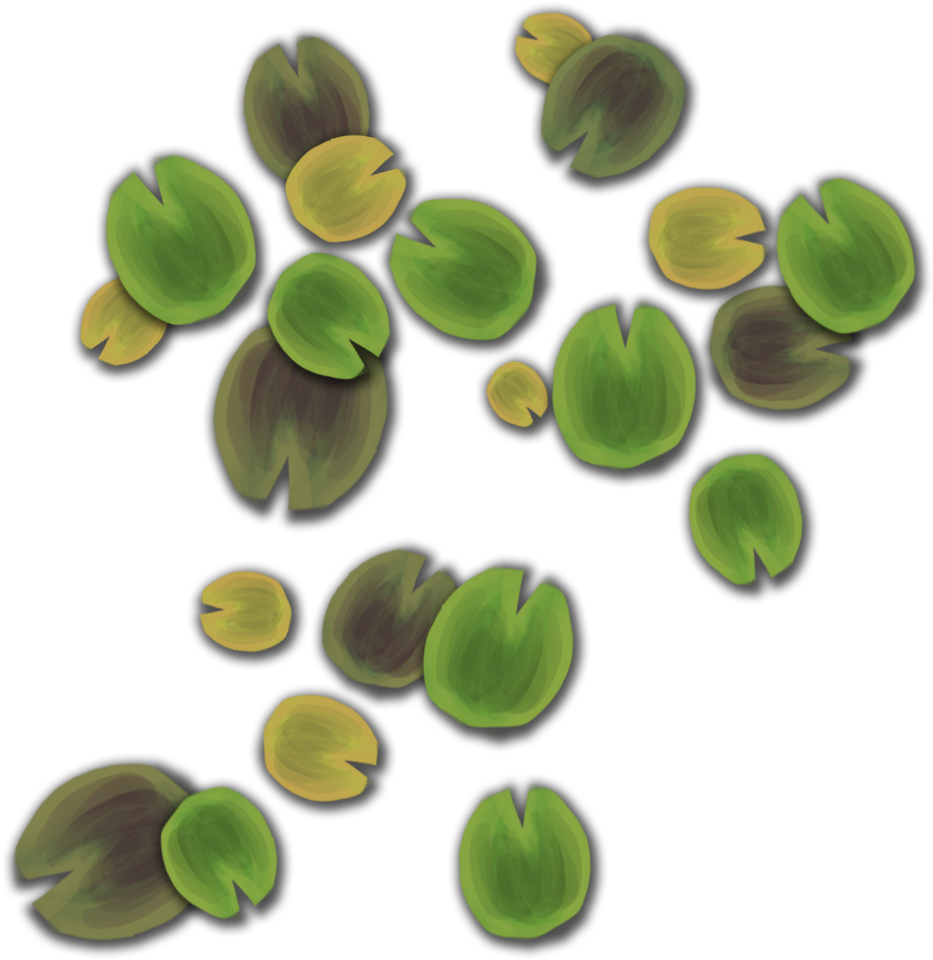 The Landscape Mostly Modelled, Unwrapped And Marked - Chlorophyta (1024x1024)