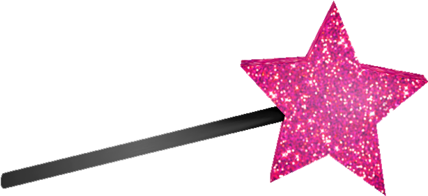 Look For The Blue Magic Wand - Star (625x295)