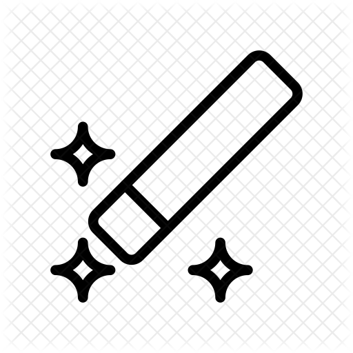 Magic Wand Icon - Illustration (512x512)