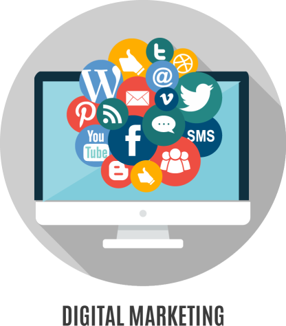 Our Digital Marketing - Marketing Digital Icono Png (416x474)