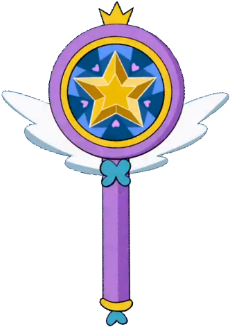Star's Wand- Wish I Knew How To Design For A Print, - Star Vs The Forces Of Evil Stick (341x497)