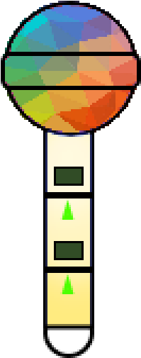 A Mysterious Lollipop Wand By Kirbyspaintbrush - Circle (600x600)