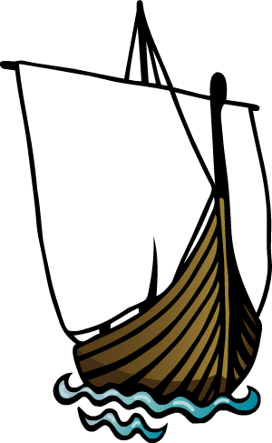 And, Biographies, Discovers, En, Eriksson, Explorers, - Hernan Cortes Ship Clip Art (300x487)