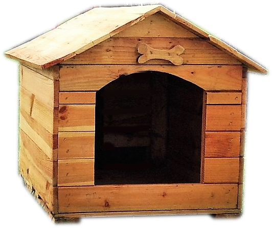 Casa Para Perro D Pallet • Casa De Madera - Casa Para Perro Png (1280x980)