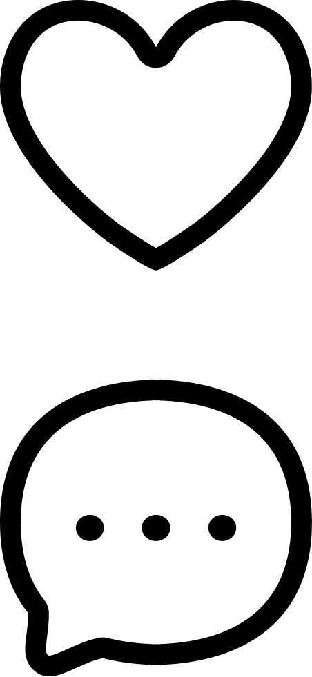 Neighborhood Points Like Comment Icon Comments - Circle (452x981)