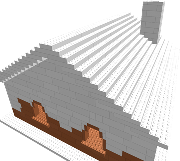 Snowy Town House - Arch (420x420)